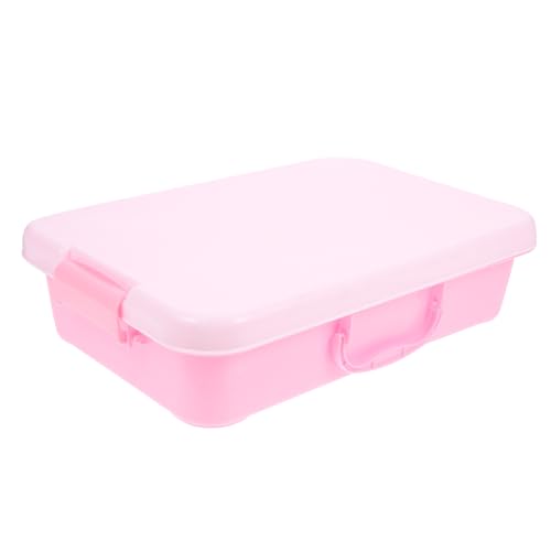 FUNNETOYU Kompakte Sandkastenbox mit Deckel für Tragbare Spielzeugaufbewahrung für Sandspielzeug Kunstbedarf und Bastelmaterialien für Drinnen und Draußen Weiß FUNNETOYU Kompakte Sandkastenbox mit Deckel für Tragbare Spielzeugaufbewahrung für Sandspielzeug Kunstbedarf und Bastelmaterialien für Drinnen und Draußen Weiß von FUNNETOYU