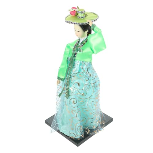 FUNNETOYU Koreanische Hanbok Puppe Traditionelle Figur Mit Buntem Outfit Handgefertigte Dekoration Für Kunstliebhaber Und Sammler Als Oder Wohnaccessoire FUNNETOYU Koreanische Hanbok Puppe Traditionelle Figur Mit Buntem Outfit Handgefertigte Dekoration Für Kunstliebhaber Und Sammler Als Oder Wohnaccessoire von FUNNETOYU