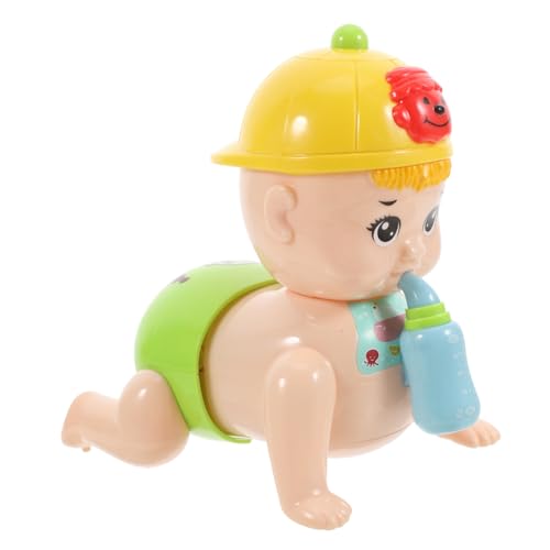FUNNETOYU Kreative Krabbelpuppe mit Musik und Licht Lernspielzeug für Junge Mädchen und Kleinkinder Farbenfrohes Crawling Toy ohne Batterie Fördert Bewegung und Farberkennung FUNNETOYU Kreative Krabbelpuppe mit Musik und Licht Lernspielzeug für Junge Mädchen und Kleinkinder Farbenfrohes Crawling Toy ohne Batterie Fördert Bewegung und Farberkennung von FUNNETOYU