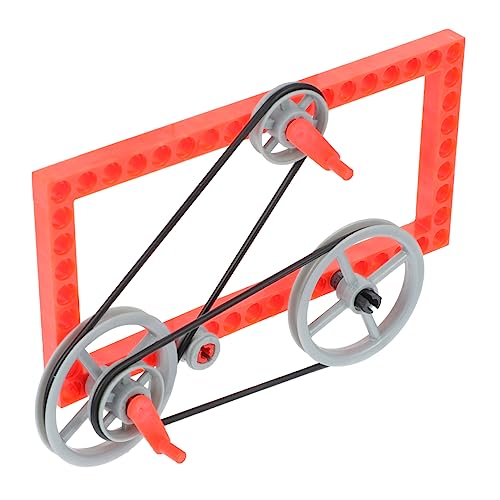 FUNNETOYU Kreatives DIY Spielzeugset für Bildungsmodelle mit Zahnrädern und Riemenscheiben für Experimente und Lernen Fördert die Kreativität Verständnis von FUNNETOYU