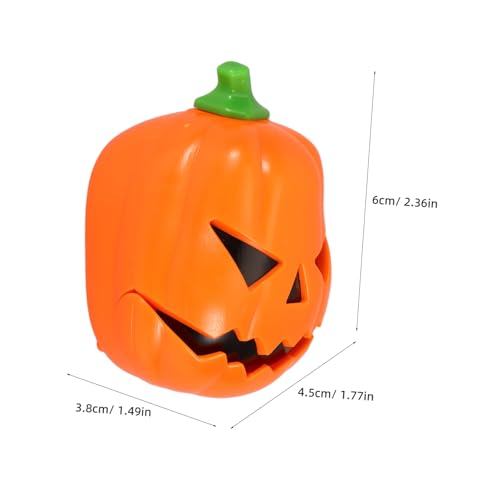 FUNNETOYU Kreatives Wind Up aus Halloween Kürbis mit Aufziehbarem Mechanismus Mund Öffnet und Schließt Gruselige Deko für Party und Mitgebsel Energieeffizient ohne Batterie für Halloween von FUNNETOYU
