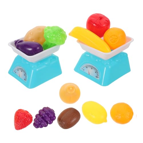 FUNNETOYU Küchen Spiel Lebensmittelsortiment mit Mini Bunte Künstliche Früchte und Gemüse Pädagogisches Rollenspiel für Kleinkinder Vorschulkinder und Familienaktivitäten FUNNETOYU Küchen Spiel Lebensmittelsortiment mit Mini Bunte Künstliche Früchte und Gemüse Pädagogisches Rollenspiel für Kleinkinder Vorschulkinder und Familienaktivitäten von FUNNETOYU
