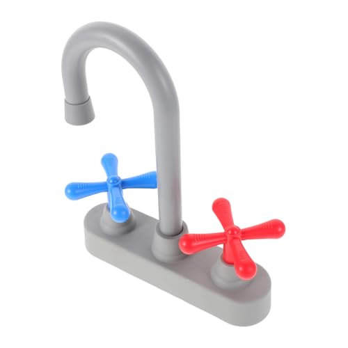 FUNNETOYU Küchen Wasserhahn Kunststoff Küchen Spüle Wasserhahn Zubehör Leicht Tragbar Hohe Simulation Für Interaktives Rollenspiel Zuhause Schule Outdoor FUNNETOYU Küchen Wasserhahn Kunststoff Küchen Spüle Wasserhahn Zubehör Leicht Tragbar Hohe Simulation Für Interaktives Rollenspiel Zuhause Schule Outdoor von FUNNETOYU