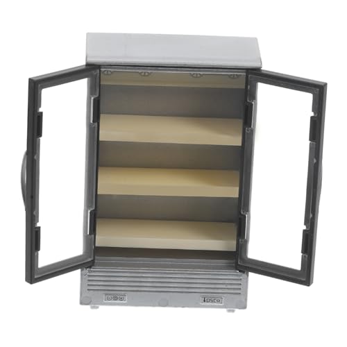 FUNNETOYU Kühlschrank Modell für Puppenhaus Dekorativer Kühlschrank für DIY Projekte Realistische Miniaturgeräte Perfektes Zubehör für Mini Dekoration FUNNETOYU Kühlschrank Modell für Puppenhaus Dekorativer Kühlschrank für DIY Projekte Realistische Miniaturgeräte Perfektes Zubehör für Mini Dekoration von FUNNETOYU