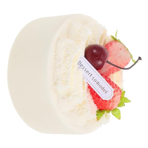 FUNNETOYU Künstliche Kuchendekoration Realistische Lebensmittel Requisite Für Küchendekoration Und Dessert Shop Display Kunstkuchenmodell Für Lebensmittelfotografie Lebensechter von FUNNETOYU