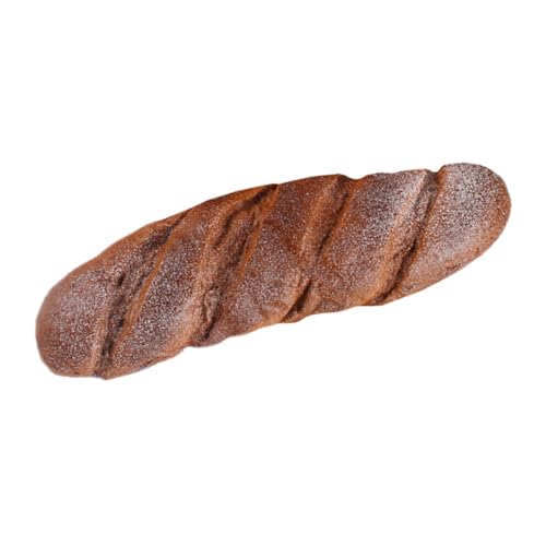 FUNNETOYU Künstliches Brotmodell Realistisches Lebensechtes Fake Bread für Fotografie und Dekoration für Innenräume Lehrmodelle und Lebensmittelanzeigen aus Hochwertigem PU Material FUNNETOYU Künstliches Brotmodell Realistisches Lebensechtes Fake Bread für Fotografie und Dekoration für Innenräume Lehrmodelle und Lebensmittelanzeigen aus Hochwertigem PU Material von FUNNETOYU