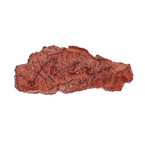 FUNNETOYU Künstliches Steak Modell aus Simulationsteak Dekoration für Fotografie und Markt Displays Exquisites Design für Kreative Präsentationen von FUNNETOYU