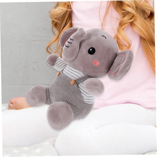 FUNNETOYU Kuscheliges Plüschtier mit Rucksack aus Weichem Daunenstoff Beruhigende Spielpuppe für Fördert Intelligenz und Farberkennung Graue Ausführung Zufälliger Knopf FUNNETOYU Kuscheliges Plüschtier mit Rucksack aus Weichem Daunenstoff Beruhigende Spielpuppe für Fördert Intelligenz und Farberkennung Graue Ausführung Zufälliger Knopf von FUNNETOYU