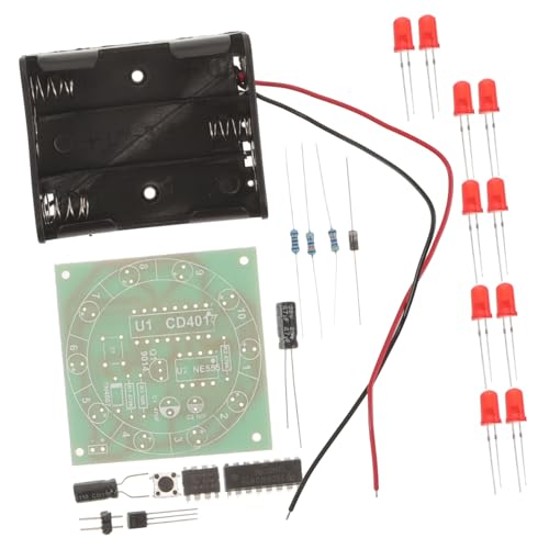 FUNNETOYU LED DIY Schaltkreis Experiment mit Kleinen Glühlampen Lucky Wheel Lamp Simulation Batteriebetrieben Fördert Handwerkliche Fähigkeiten und Kindliche Kreativität für Familien von FUNNETOYU