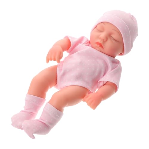 FUNNETOYU Lebensechte Kleine Babypuppe aus Weichem Vinyl Detaillierte Simulation Kreatives für Rollenspiele Fantasie FUNNETOYU Lebensechte Kleine Babypuppe aus Weichem Vinyl Detaillierte Simulation Kreatives für Rollenspiele Fantasie von FUNNETOYU