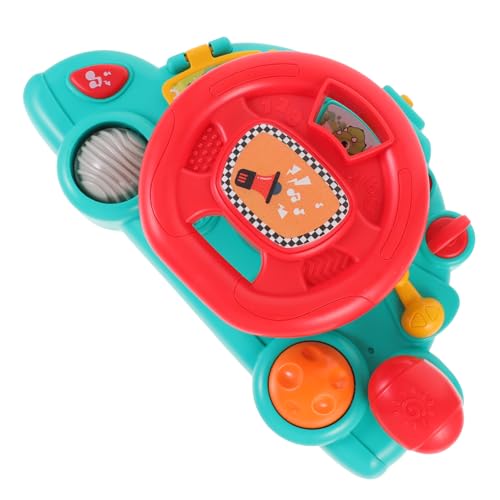 FUNNETOYU Multi-funktions-lenkrad-Spielzeug Für Simuliertes Fahren Mit Licht Und Musik Lernspielzeug Fahrfähigkeiten Geeignet Für Vorschulkinder Und Kleinkinder Ohne Batterien FUNNETOYU Multi-funktions-lenkrad-Spielzeug Für Simuliertes Fahren Mit Licht Und Musik Lernspielzeug Fahrfähigkeiten Geeignet Für Vorschulkinder Und Kleinkinder Ohne Batterien von FUNNETOYU