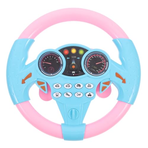 FUNNETOYU Lenkrad mit Musik und Licht Kompatibel für Bobby Cars und Spielzeugautos Installieren Farbenfrohes Pädagogisches Fahrspielzeug für Kleinkinder von FUNNETOYU