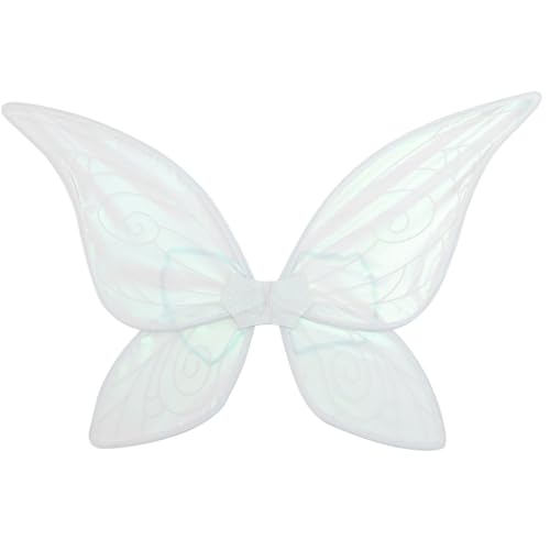 FUNNETOYU Leuchtende Schmetterlingsflügel mit Tragegurten Leichtes Cosplay Kostüm für Erwachsene für Halloween Karneval und Party Weißes Licht von FUNNETOYU