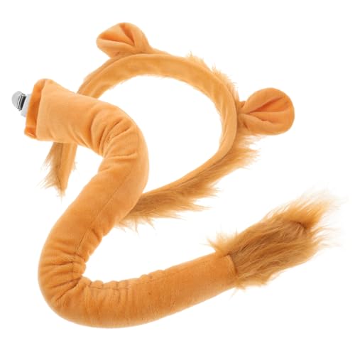 FUNNETOYU Löwenkostüm Zubehör Teilig Weicher Haarreif und Clipbarer Leichtes Cosplay Tierkostüm für Karneval Fasching Halloween und Festival Accessoires FUNNETOYU Löwenkostüm Zubehör Teilig Weicher Haarreif und Clipbarer Leichtes Cosplay Tierkostüm für Karneval Fasching Halloween und Festival Accessoires von FUNNETOYU