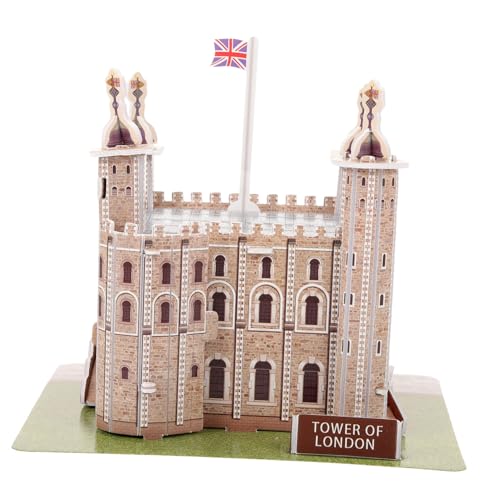 FUNNETOYU London Tower Modellbau Puzzle für Erwachsene und Teiliges DIY Gebäude Puzzle Pädagogisches Einfach Zusammenzubauendes Lernspielzeug Kreativität und Räumlichem Denken FUNNETOYU London Tower Modellbau Puzzle für Erwachsene und Teiliges DIY Gebäude Puzzle Pädagogisches Einfach Zusammenzubauendes Lernspielzeug Kreativität und Räumlichem Denken von FUNNETOYU