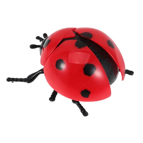 FUNNETOYU Marienkäferspielzeug Aufwinden Marienkäfer Figur Mini-marienkäfer-Modell Kleine Aufziehspielzeuge Marienkäfer Party-aufziehspielzeug Rot Plastik FUNNETOYU Marienkäferspielzeug Aufwinden Marienkäfer Figur Mini-marienkäfer-Modell Kleine Aufziehspielzeuge Marienkäfer Party-aufziehspielzeug Rot Plastik von FUNNETOYU