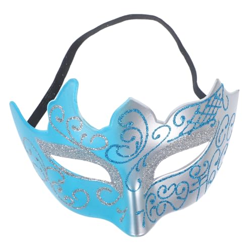 FUNNETOYU Masquerade Halbmaske Mit Buntem Design Für Und Halloween Leicht Und Für Kostümpartys Cosplay Und Besondere Anlässe von FUNNETOYU