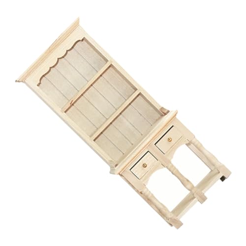 FUNNETOYU Maßstab DIY Miniaturmöbel mit Doppeltüren und Filigrane Aufbewahrungskabine für Puppenhaus Wohnzimmer Esszimmer Schlafzimmer Dekoration FUNNETOYU Maßstab DIY Miniaturmöbel mit Doppeltüren und Filigrane Aufbewahrungskabine für Puppenhaus Wohnzimmer Esszimmer Schlafzimmer Dekoration von FUNNETOYU