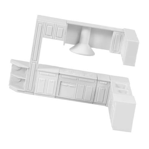 FUNNETOYU Maßstab Miniatur Küchenmöbel Realistisches Waschbecken und Herd Modell Glatte Oberfläche Lebensechte Gestaltung Puppenhaus Zubehör und Dekoration FUNNETOYU Maßstab Miniatur Küchenmöbel Realistisches Waschbecken und Herd Modell Glatte Oberfläche Lebensechte Gestaltung Puppenhaus Zubehör und Dekoration von FUNNETOYU