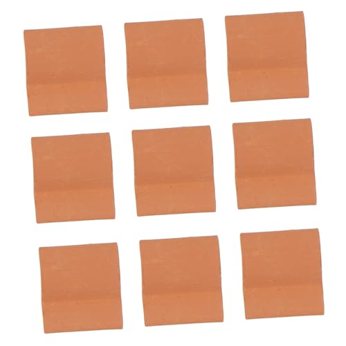 FUNNETOYU Maßstab Rote Dachziegel Modellbau für Sandtisch DIY BAU Zubehör Puppenhaus Dekoration Micro Landschaftsspielzeug FUNNETOYU Maßstab Rote Dachziegel Modellbau für Sandtisch DIY BAU Zubehör Puppenhaus Dekoration Micro Landschaftsspielzeug von FUNNETOYU