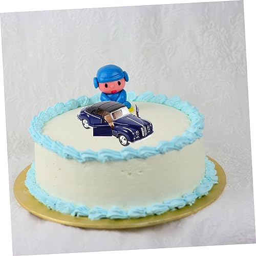 FUNNETOYU Maßstab Vintage Dekoration aus Robustem Legierungsmaterial Antikes Design Stabiles Desktop Ornament für Wohnzimmer Büro und Kinderzimmer Blauer Farbton von FUNNETOYU