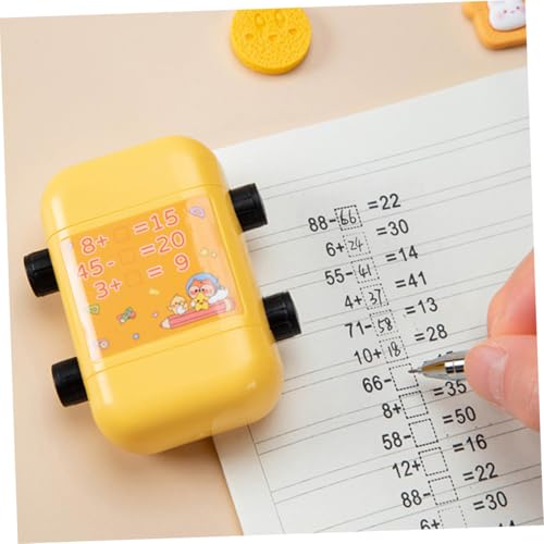 FUNNETOYU Mathe Stempelroller Kunststoff Addition und Subtraktion Lernstempel mit Tinte für Schule Lustiger Arithmetikroller für Schüler Einfacher Gebrauch und Schnelles Lernen FUNNETOYU Mathe Stempelroller Kunststoff Addition und Subtraktion Lernstempel mit Tinte für Schule Lustiger Arithmetikroller für Schüler Einfacher Gebrauch und Schnelles Lernen von FUNNETOYU