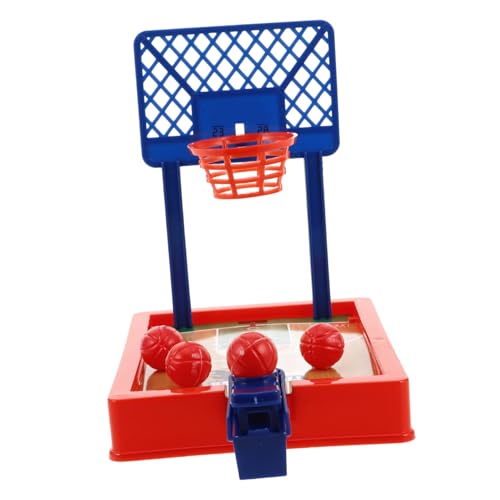 FUNNETOYU Mini Basketball Desk mit Bällen Interaktives Finger Basketball Spiel für Erwachsene Tisch Basketballkorb Ständer Stressabbauendes Büro und Partyspiel Spieler Wettbewerbsfunktion von FUNNETOYU