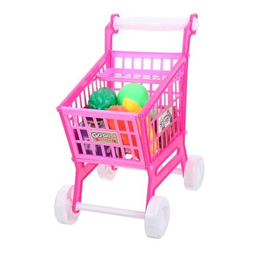 FUNNETOYU Mini Einkaufswagen aus Hochwertigem mit Glatten Kanten Leicht zu Schieben Simuliertes Design mit Gemüse Motiv für Kleinkinder zum Lauftraining und Rollenspiel FUNNETOYU Mini Einkaufswagen aus Hochwertigem mit Glatten Kanten Leicht zu Schieben Simuliertes Design mit Gemüse Motiv für Kleinkinder zum Lauftraining und Rollenspiel von FUNNETOYU