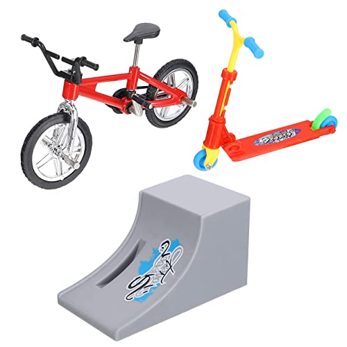 FUNNETOYU Mini Finger Bike Set Tragbares Finger Sportspielzeug für Desk Games Entspannung und Koordinationstraining Hochwertige Materialien und Leichtes Design für Erwachsene von FUNNETOYU