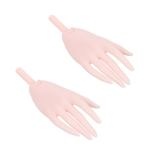 FUNNETOYU Mini Puppenhände Ersatzteile aus Glatte Oberfläche Einfache Befestigung Realistische Kleine Hände für Puppen Sicher und Vielseitig für Puppenbau und DIY von FUNNETOYU