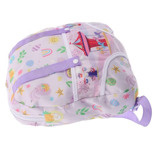 FUNNETOYU Mini Rucksack für Puppen mit Verstellbaren Trägern Leichter aus Robustem Niedliches Puppenmuster Ergonomisch Gestaltet für Schule und Spiel FUNNETOYU Mini Rucksack für Puppen mit Verstellbaren Trägern Leichter aus Robustem Niedliches Puppenmuster Ergonomisch Gestaltet für Schule und Spiel von FUNNETOYU