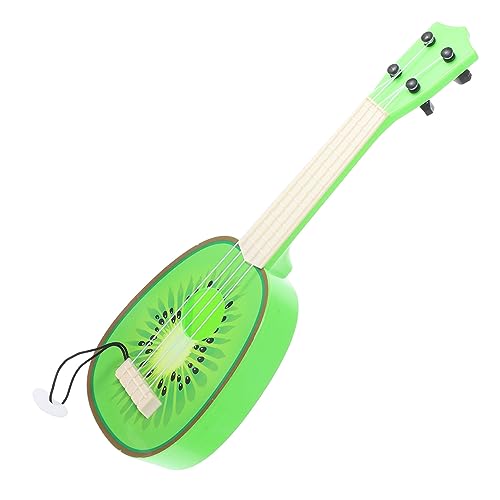 FUNNETOYU Mini Ukulele Modell Realistische Kiwi Gitarre für Anfänger für Partys und Dekoration Robuste und Langlebige Kunststoff Konstruktion für Strandveranstaltungen und Bbqs von FUNNETOYU
