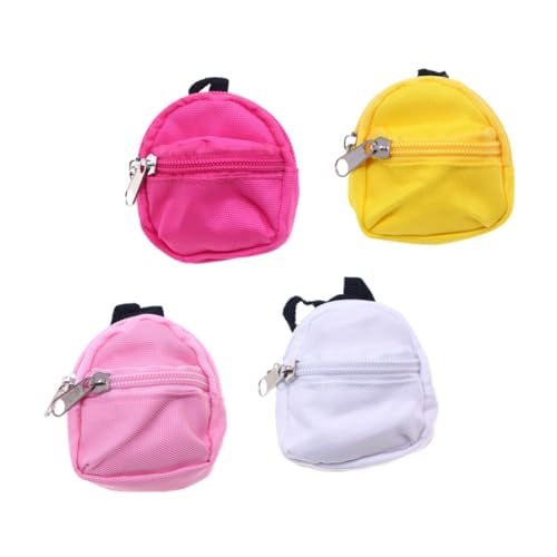 FUNNETOYU 4stücke Miniatur Rucksack Mini-Backpacks Für Puppen Für Fotografie Mikrolandschaften Und Kreative Dekorationen FUNNETOYU 4stücke Miniatur Rucksack Mini-Backpacks Für Puppen Für Fotografie Mikrolandschaften Und Kreative Dekorationen von FUNNETOYU