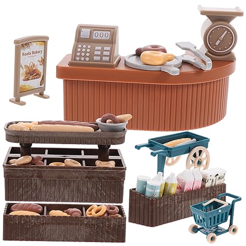 FUNNETOYU Miniatur Bäckerei Dekoration Set Detailreiches Puppenhaus Zubehör Miniatur Lebensmittel Mini Haus Schmückung Kreatives für Fördert Fantasie und Lernspaß FUNNETOYU Miniatur Bäckerei Dekoration Set Detailreiches Puppenhaus Zubehör Miniatur Lebensmittel Mini Haus Schmückung Kreatives für Fördert Fantasie und Lernspaß von FUNNETOYU