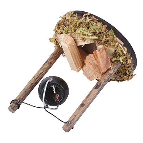 FUNNETOYU Miniatur Gartenhängerofen aus Holz Kreative DIY Miniatur Dekoration Langlebiges Bruchsicheres Outdoor Ornament für Puppenhaus und Kleine Gartenanlagen FUNNETOYU Miniatur Gartenhängerofen aus Holz Kreative DIY Miniatur Dekoration Langlebiges Bruchsicheres Outdoor Ornament für Puppenhaus und Kleine Gartenanlagen von FUNNETOYU