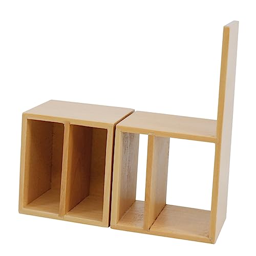 FUNNETOYU Miniatur Holzregal für Puppenhaus Dekorative Möbel Accessoire für Mini Szenen Hochwertige Verarbeitung für Miniaturhandwerk Fotorequisiten FUNNETOYU Miniatur Holzregal für Puppenhaus Dekorative Möbel Accessoire für Mini Szenen Hochwertige Verarbeitung für Miniaturhandwerk Fotorequisiten von FUNNETOYU