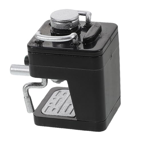 FUNNETOYU Miniatur Kaffeemaschine für Puppenhaus Platzsparendes Design Perfektes Küchenzubehör für DIY Szenen Realistisches Miniatur Küchengerät für Kreative Puppenhausgestaltung von FUNNETOYU