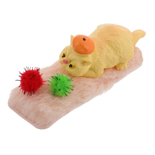 FUNNETOYU Miniatur Katze Deko Realistische Handgefertigte Puppenhaus Figur Niedlich Gelbe Katze Vielseitig als Sammlerstück und Mikro Landschaft Schmuck Perfektes für Katzenliebhaber FUNNETOYU Miniatur Katze Deko Realistische Handgefertigte Puppenhaus Figur Niedlich Gelbe Katze Vielseitig als Sammlerstück und Mikro Landschaft Schmuck Perfektes für Katzenliebhaber von FUNNETOYU