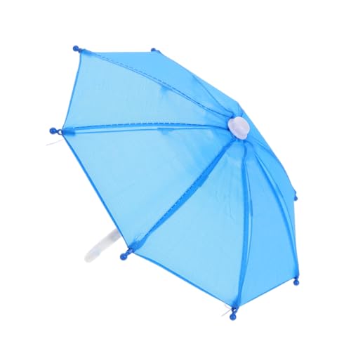 FUNNETOYU Miniatur Puppenschirm Wetterfester UV Schutz Niedlich Bedruckt Leicht Tragbar Puppenzubehör für Puppenhaus von FUNNETOYU