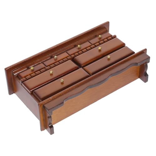 FUNNETOYU Miniatur Tv Schrank für Puppenhaus Realistisches Holz Möbelstück für Schlafzimmer Wohnzimmer und Miniaturlandschaften als Dekoration und FUNNETOYU Miniatur Tv Schrank für Puppenhaus Realistisches Holz Möbelstück für Schlafzimmer Wohnzimmer und Miniaturlandschaften als Dekoration und von FUNNETOYU