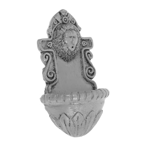 FUNNETOYU Miniature Löwenkopf Wanddekoration für Puppenhäuser und Vintage Gartenaccessoire Wandkunst mit Symbolischem Design für Kreative Wohnkultur FUNNETOYU Miniature Löwenkopf Wanddekoration für Puppenhäuser und Vintage Gartenaccessoire Wandkunst mit Symbolischem Design für Kreative Wohnkultur von FUNNETOYU
