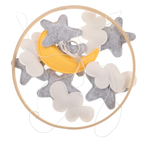 FUNNETOYU Mobile für Kinderbett Tierisches Filzspielzeug zur Dekoration im Kinderzimmer für Neugeborene Leicht und Tragbar Fördert die Sensorische Entwicklung Süße Tierdesigns FUNNETOYU Mobile für Kinderbett Tierisches Filzspielzeug zur Dekoration im Kinderzimmer für Neugeborene Leicht und Tragbar Fördert die Sensorische Entwicklung Süße Tierdesigns von FUNNETOYU