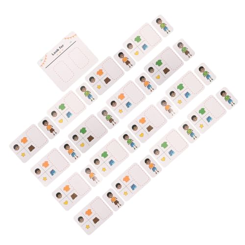 FUNNETOYU Montessori Lernkarten für Vorschulkinder Teiliges Logikspiel zur Kreativen Problemlösung und Wahrnehmungsschulung Pädagogisches Denkspiel für Jungen Sensorische Aktivität FUNNETOYU Montessori Lernkarten für Vorschulkinder Teiliges Logikspiel zur Kreativen Problemlösung und Wahrnehmungsschulung Pädagogisches Denkspiel für Jungen Sensorische Aktivität von FUNNETOYU