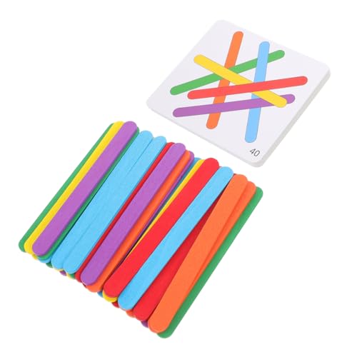 FUNNETOYU Montessori Logikspielzeug für Vorschulkinder Ab Jahren Buntes DIY Steckspiel mit Karten Fördert Feinmotorik und Logisches Lernspielzeug für Kleinkinder und Gruppenlernen von FUNNETOYU