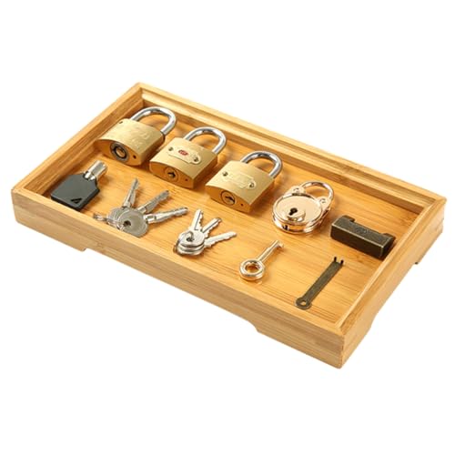 FUNNETOYU Montessori Unlock Toy für Kleinkinder Kindersicheres Lernspielzeug aus Fein Poliert ohne Scharfe Kanten Fördert Kognitive Entwicklung und Motorische Fähigkeiten Eltern Junge FUNNETOYU Montessori Unlock Toy für Kleinkinder Kindersicheres Lernspielzeug aus Fein Poliert ohne Scharfe Kanten Fördert Kognitive Entwicklung und Motorische Fähigkeiten Eltern Junge von FUNNETOYU