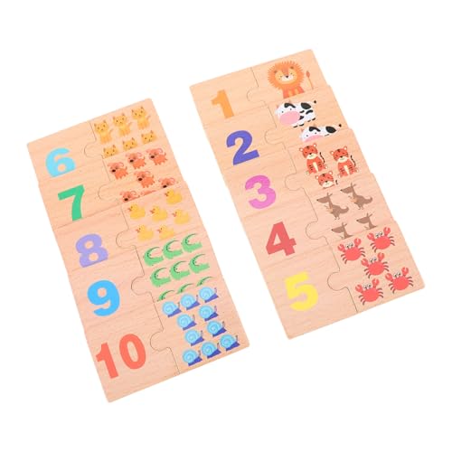 FUNNETOYU Montessori Zahlenerkennung für Kleinkinder Zahlenpuzzle Frühkindliches Lernspiel für Vorschule Jahre Fördert Zählen Lernen Kognitive Entwicklung und Sensorische Wahrnehmung FUNNETOYU Montessori Zahlenerkennung für Kleinkinder Zahlenpuzzle Frühkindliches Lernspiel für Vorschule Jahre Fördert Zählen Lernen Kognitive Entwicklung und Sensorische Wahrnehmung von FUNNETOYU