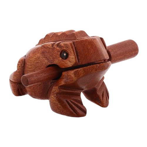 FUNNETOYU Musikinstrument Musikinstrumentenzubehör Lustige Musikinstrumente Holz Musikinstrumente Kleine Schlaginstrumente Instrumente Hellbraun Holz von FUNNETOYU