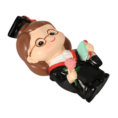 FUNNETOYU Niedliche Resin figurine Cake Topper für Abschlussfeier Langlebige Farbechte Torten deko Vielseitig für Graduation Party Geburtstags Hochzeitstorten Geeignet FUNNETOYU Niedliche Resin figurine Cake Topper für Abschlussfeier Langlebige Farbechte Torten deko Vielseitig für Graduation Party Geburtstags Hochzeitstorten Geeignet von FUNNETOYU
