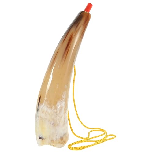 FUNNETOYU Ochsenhorn Piratenkostüm Requisit mit Mittelalter Piratenparty Zubehör für Halloween Fancy Dress Bühne Erwachsene Zufällige Farbe Zufällige Farbe von FUNNETOYU