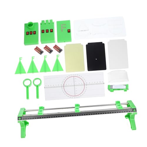 FUNNETOYU Optisches Experimentierset Physik Lernwerkzeug Komplettes Experiment Kit für Schüler Leicht Tragbar Kreativ Pädagogisch Geeignet für Schulunterricht von FUNNETOYU